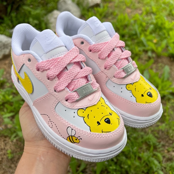 Winnie the Pooh Girl Nike Shoes - Picture 2 of 5
